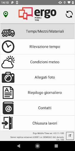 ERGO Mobile Time screenshot 1