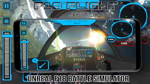 F18 Jetfire Simulator - Battle Jet Wars Simulator screenshot 4