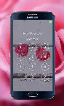 Pink Love password Lock Screen screenshot 6