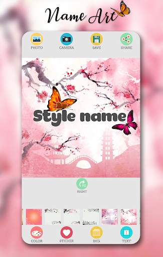 Name Art - Focus n Filter screenshot 1