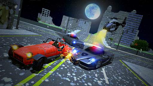 Police Drift Car Driving 2019 screenshot 2
