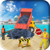 Build City Road - Long Highway Construction Sim icon