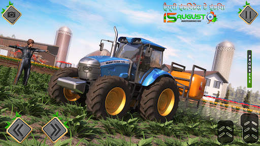 Indian Tractor Driving Games 2021 screenshot 2