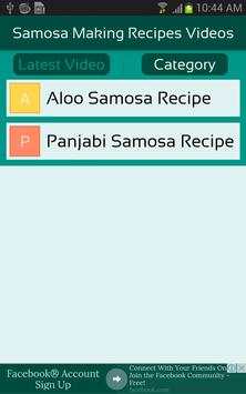 Samosa Making Recipes Videos screenshot 3