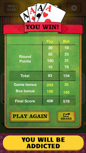 Gin Rummy * screenshot 7