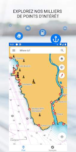 C-MAP: Cartes marines screenshot 7