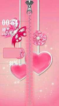 Diamond Zipper Screen Lock screenshot 6