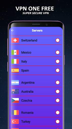 VPN ONE FREE - Super Secure VPN screenshot 5
