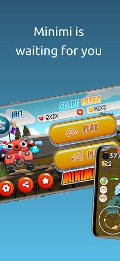 Mini Tank- Hit,Shoot,Action स्क्रीनशॉट 1
