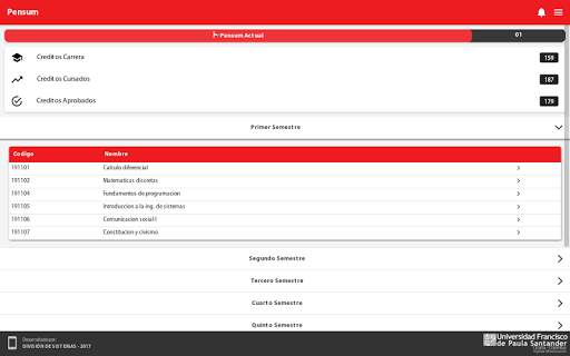 SIA UFPSOcaña screenshot 9