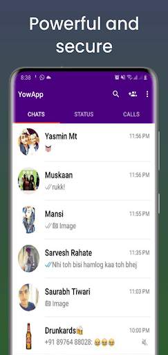 YowApp Messenger - For Personal And Business screenshot 2