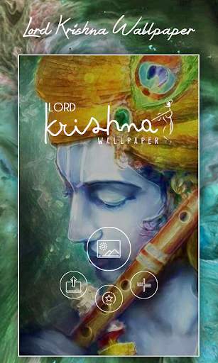 Lord Krishna HD Wallpaper screenshot 1