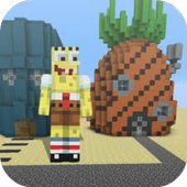 Maps Bikini Battom MCPE Mod - walkthrough icon