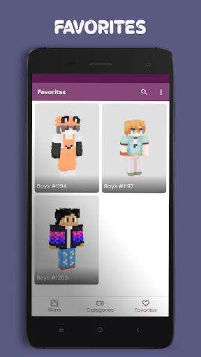 Boys Skins Minecraft PE screenshot 6
