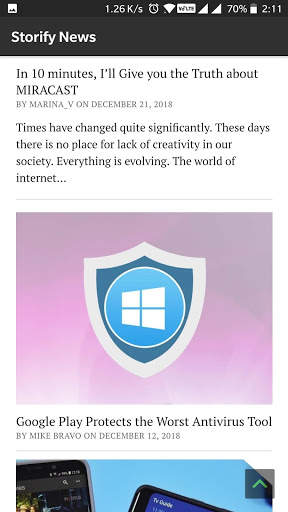 Storify News - Understanding the Breaking News screenshot 1