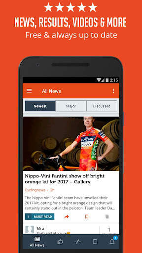 Cycling News  & Race Results screenshot 1