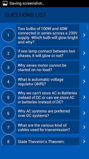 Electric Machines MCQS screenshot 4