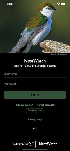 NestWatch by the Cornell Lab скриншот 1