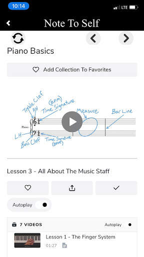 Note To Self Piano Lessons: Learn To Play Piano screenshot 6