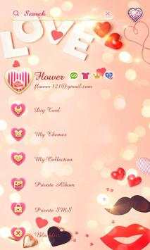 (FREE) GO SMS LOVER THEME screenshot 5