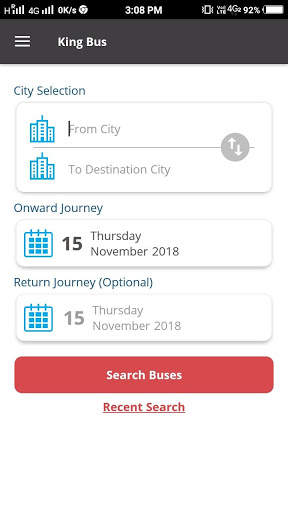 Kingbus.in screenshot 3