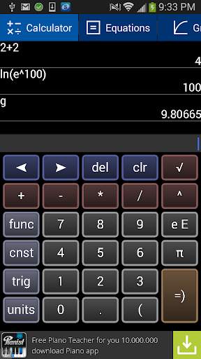 Free Graphing Calculator 2 screenshot 1