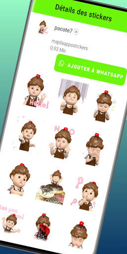Animated Funny Baby Stickers screenshot 1