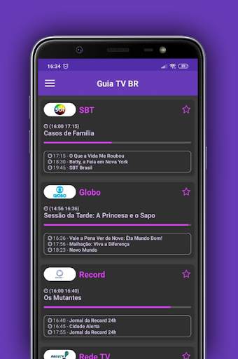 Guia TV BR - Programação de TV AO VIVO screenshot 4