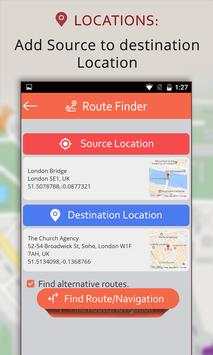 Route Finder With GPS & Navigation On Maps screenshot 2