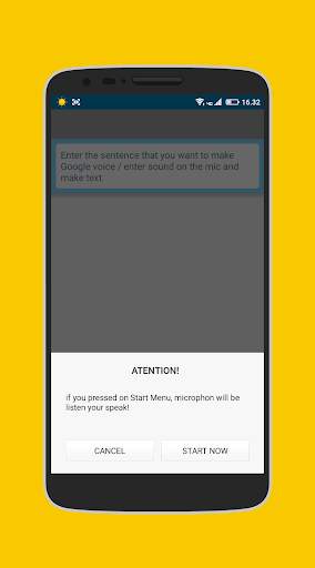 Gogel Voice - make gogel voice to mp3 screenshot 4