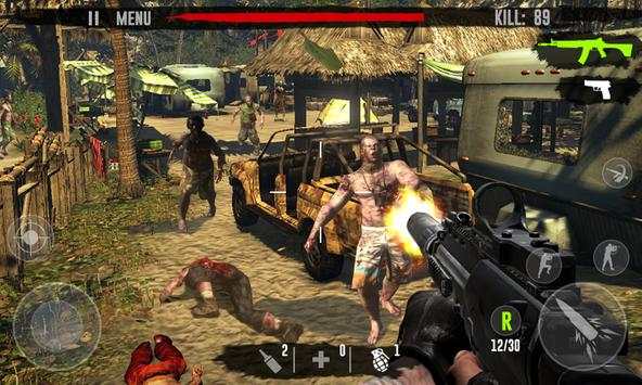 Zombie Shooter Hunt For Zombie 3D screenshot 1