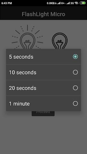 FlashLight Micro screenshot 2