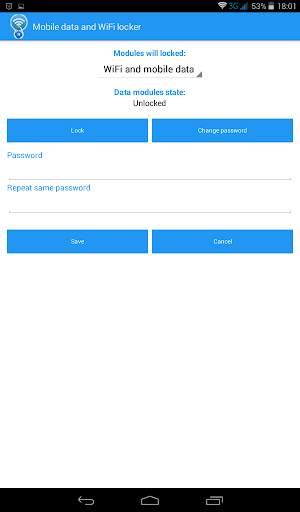 WiFi and cellular data locker screenshot 8