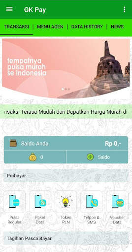 GK Pay - Isi Pulsa dan Pembayaran Online screenshot 2
