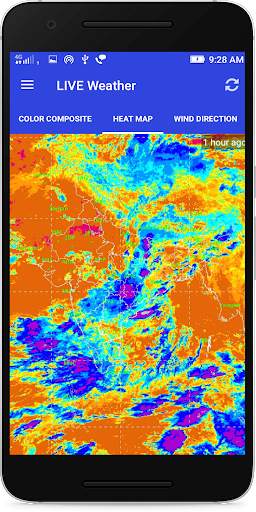 India Satellite Weather Live Image screenshot 6