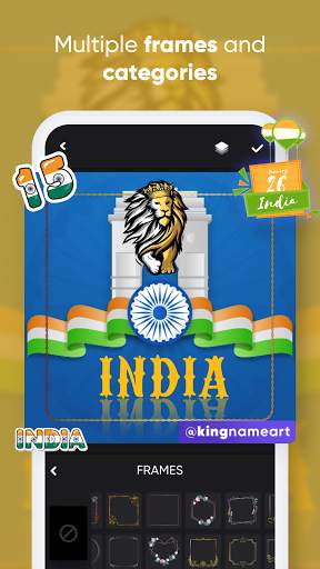 King Name Shadow Art Maker - 3D Name Art Wallpaper screenshot 4
