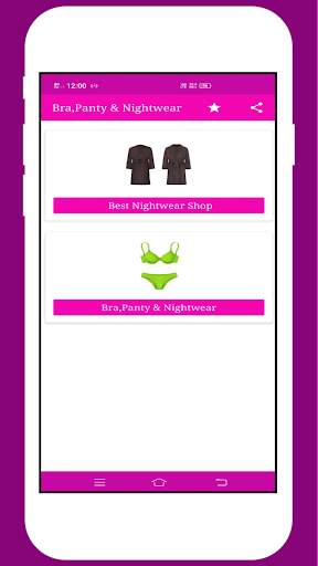 Bra,Panty & Nightwear Shopping screenshot 2