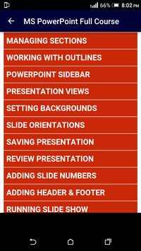 Learn MS PowerPoint Full Course - 15 Days screenshot 5