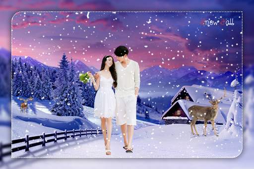 Snowfall Photo Editor :  Snow fall Photo Maker screenshot 2