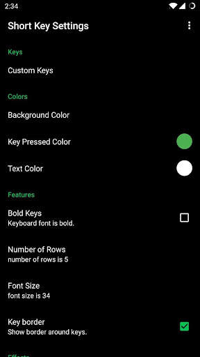 Short Key -  Design Keyboard स्क्रीनशॉट 3