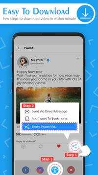 Video Downloader for Twitter - GIF downloader screenshot 2