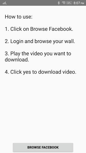 Plus : Video Downloader pour Facebook screenshot 1