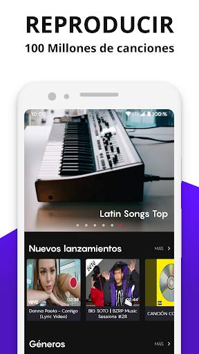 Mousiki - Reproductor flotante de música gratis screenshot 3