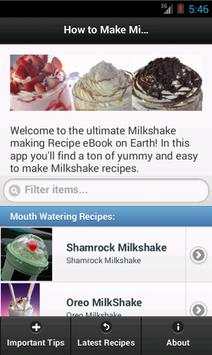 How to make Milkshakes screenshot 1