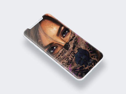 Girl Mask Wallpaper screenshot 3