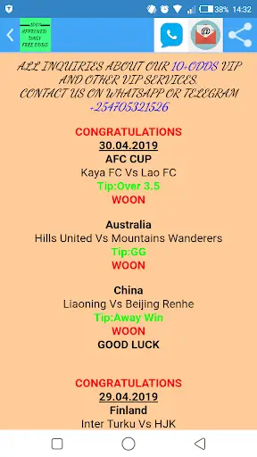 100% APPROVED DAILY FREE ODDS screenshot 2