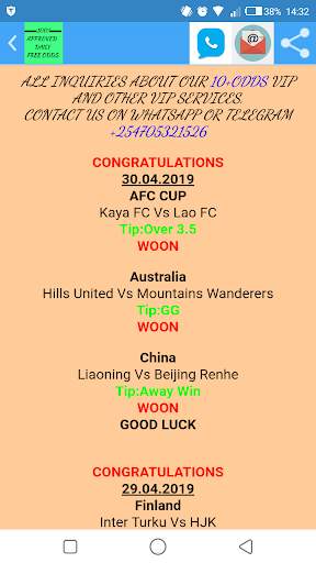 100% APPROVED DAILY FREE ODDS screenshot 2