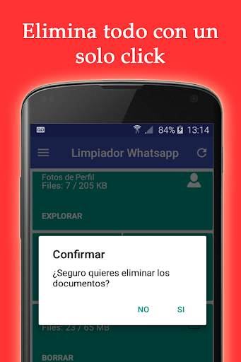 Limpiador de Whatsapp screenshot 3