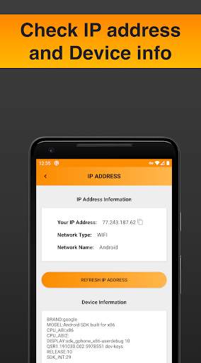 Orange VPN - Fast Secure Free VPN Hotspot screenshot 4