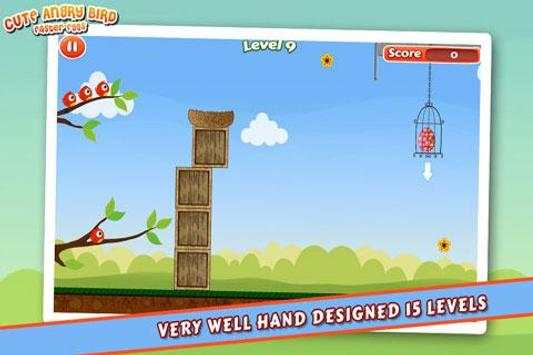 Cute Angry Bird : Eggs screenshot 5